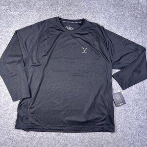 Vaiden T Shirt Mens 3XL Black Performance Athleisure Tactical Tech
